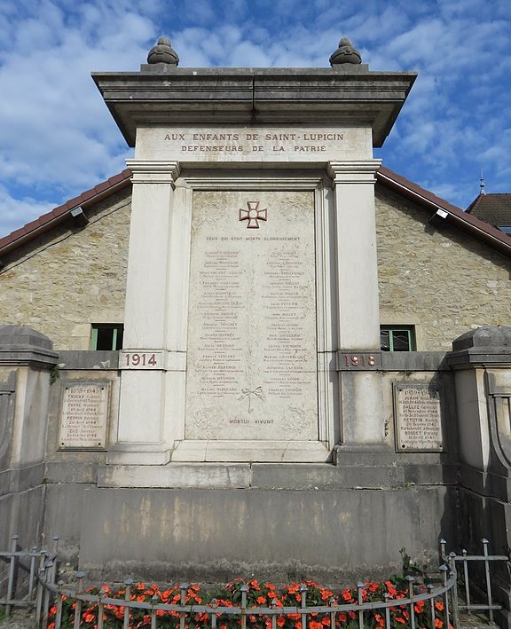 Oorlogsmonument Saint-Lupicin