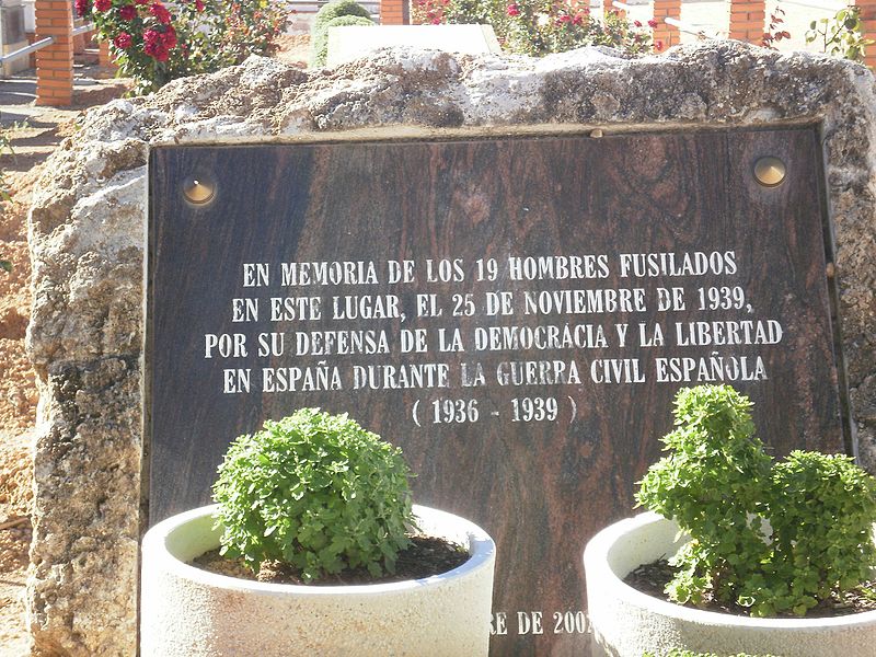 Mass Grave Albacete Cemetery #1