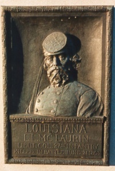 Gedenkteken Lieutenant Colonel L. L. McLaurin (Confederates) #1