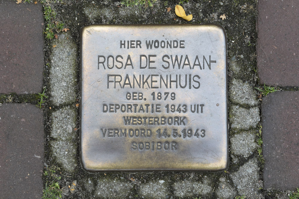 Stolperstein Gronausestraat 1076 #1