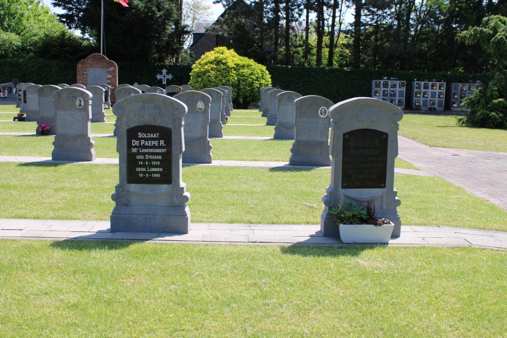 Belgische Oorlogsgraven Lummen