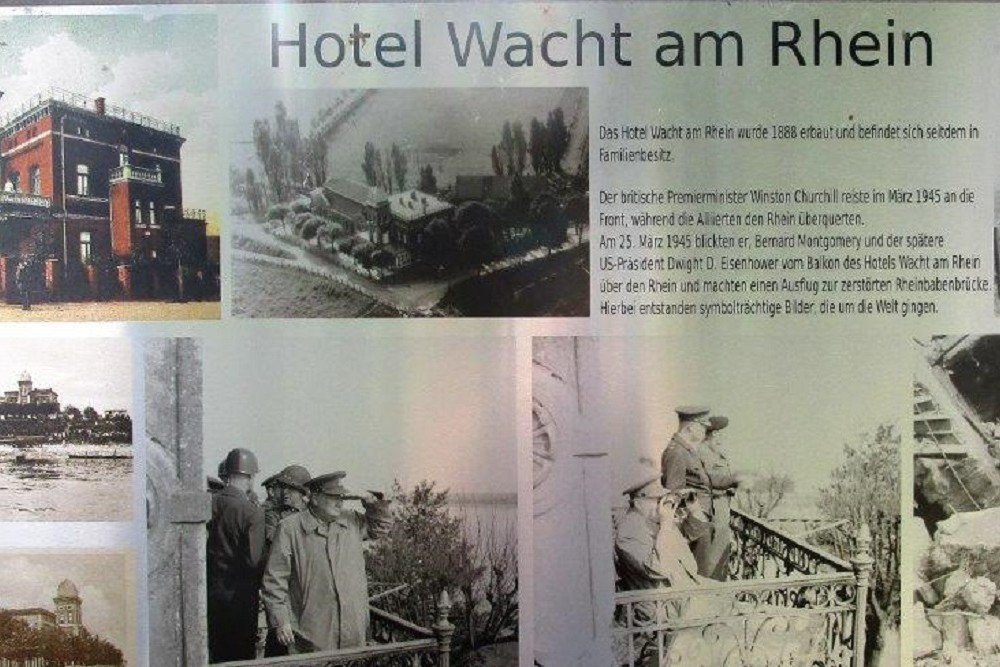 Liberation Route Marker 255: V-sign along the Rhine #5