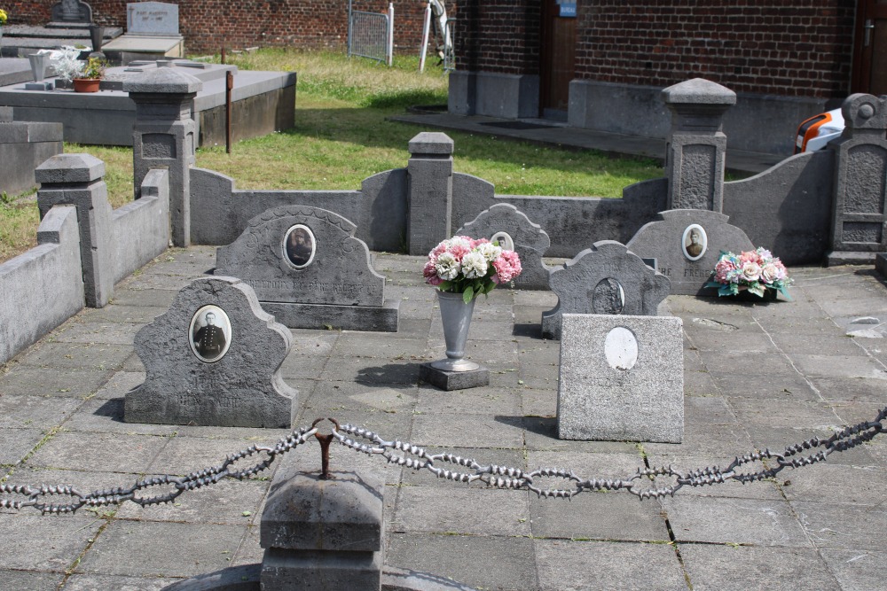 Oorlogsmonument Châtelineau Cimetière du Centre #4