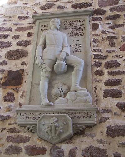 Monument Omgekomen Scholieren Martin-Luther-Gymnasium