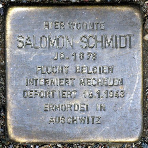 Stumbling Stones Pintschstraße 18 #2