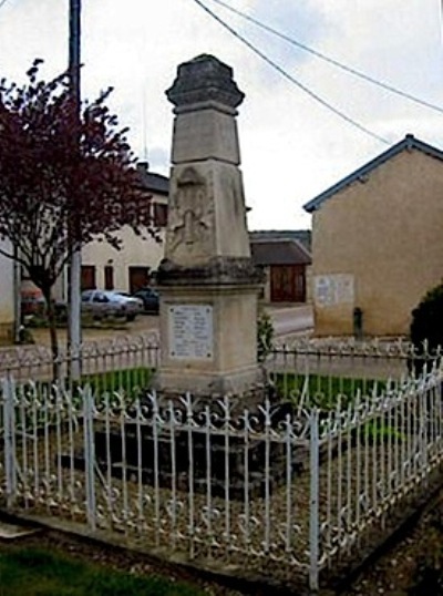 Oorlogsmonument Balnot-sur-Laignes