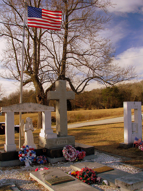 Grave of Sgt. Alvin C. York #2