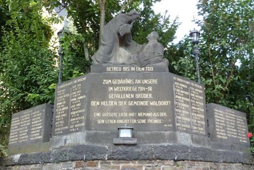 Oorlogsmonument Waldorf #1