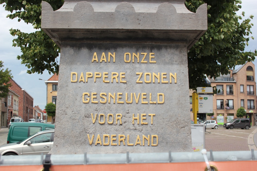 Oorlogsmonument Wakken #3