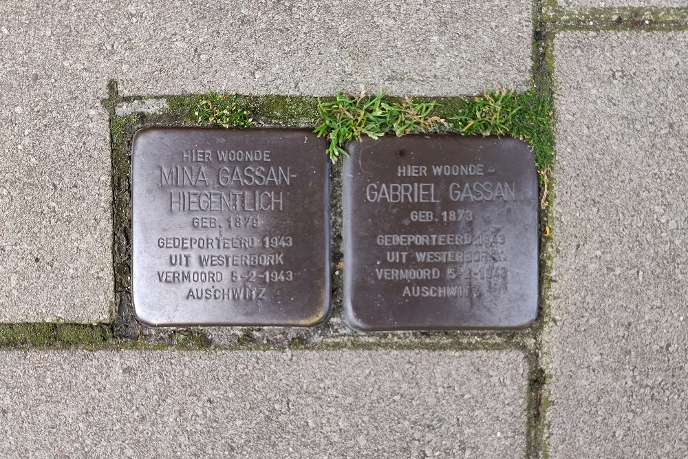 Stolpersteine Tugelaweg 63hs