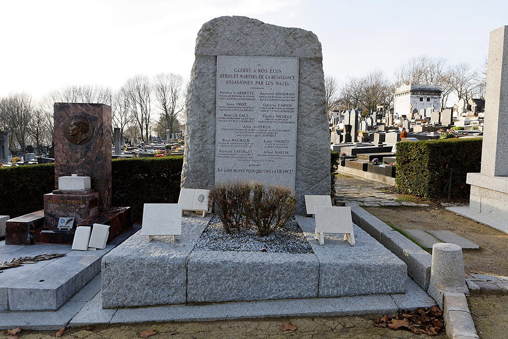 Franse Oorlogsgraven Cimetire du Pre-Lachaise #2