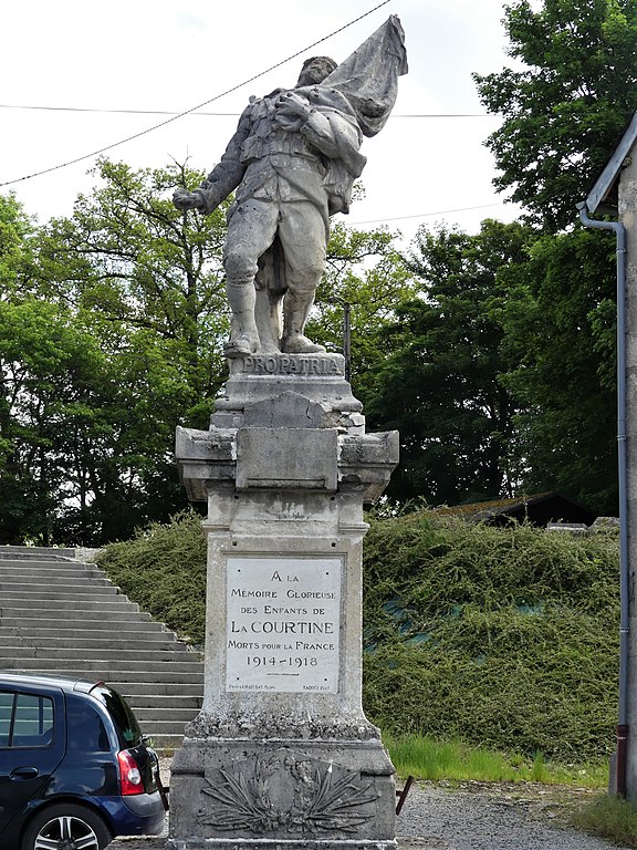 Voormalig Oorlogsmonument La Courtine