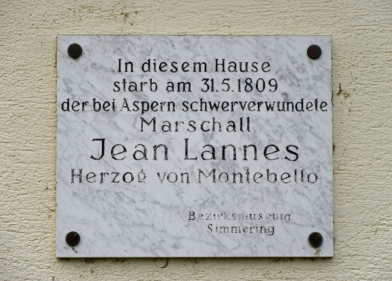 Gedenkteken Maarschalk Jean Lannes