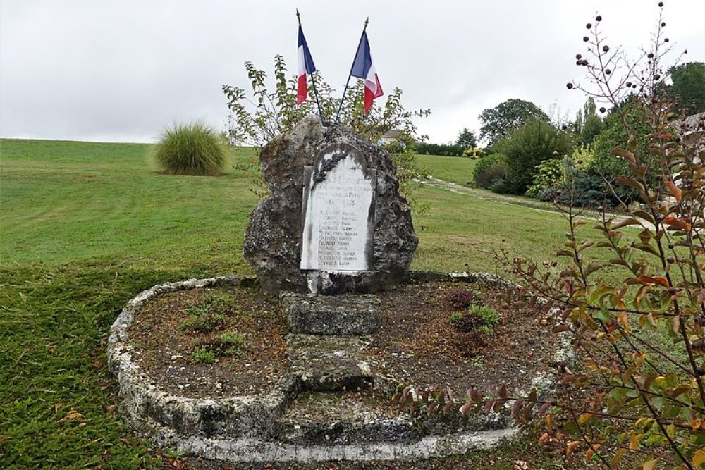 Monument Eerste Wereldoorlog Sainte-Innocence #1