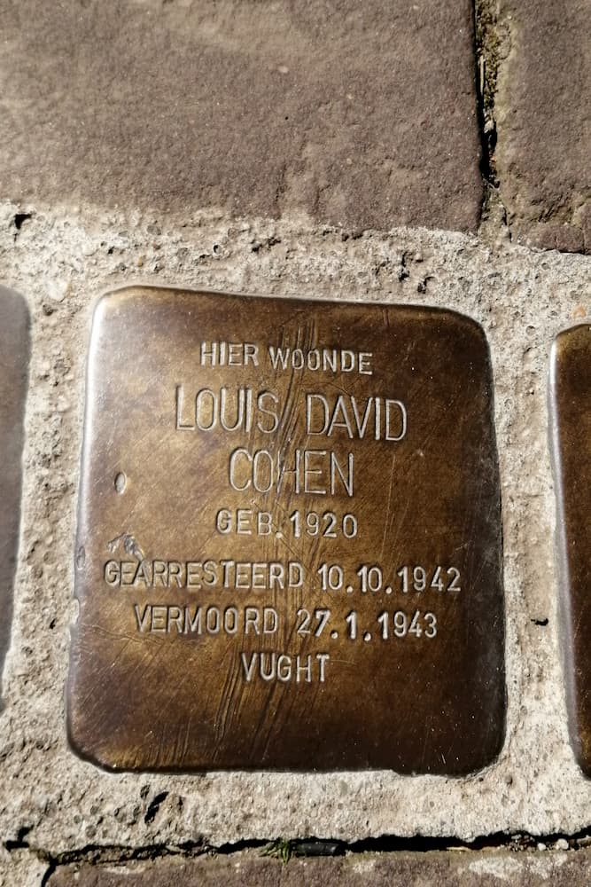 Stolpersteine Kerkstraat 1 #2