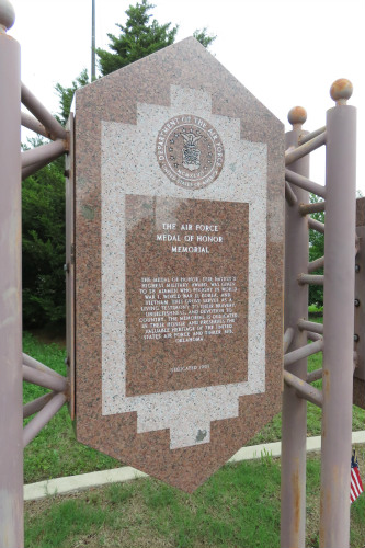 The Air Force Medal of Honor memorial #2