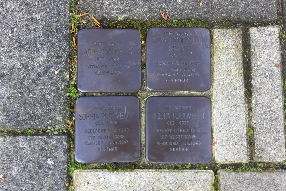 Stolpersteine Saturnusstraat 1 #1