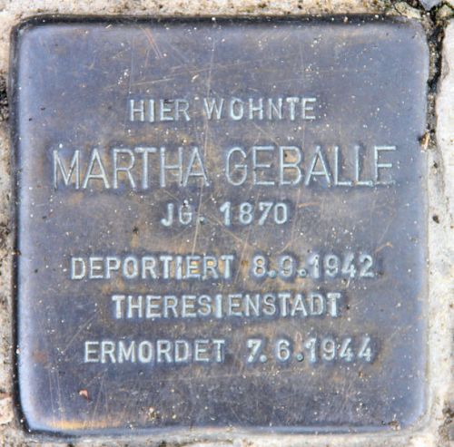 Stolpersteine Sächsische Straße 22