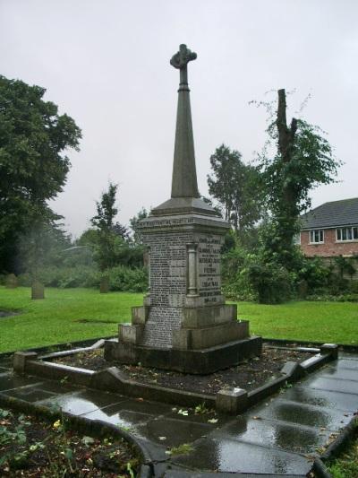 Oorlogsmonument Culcheth #2