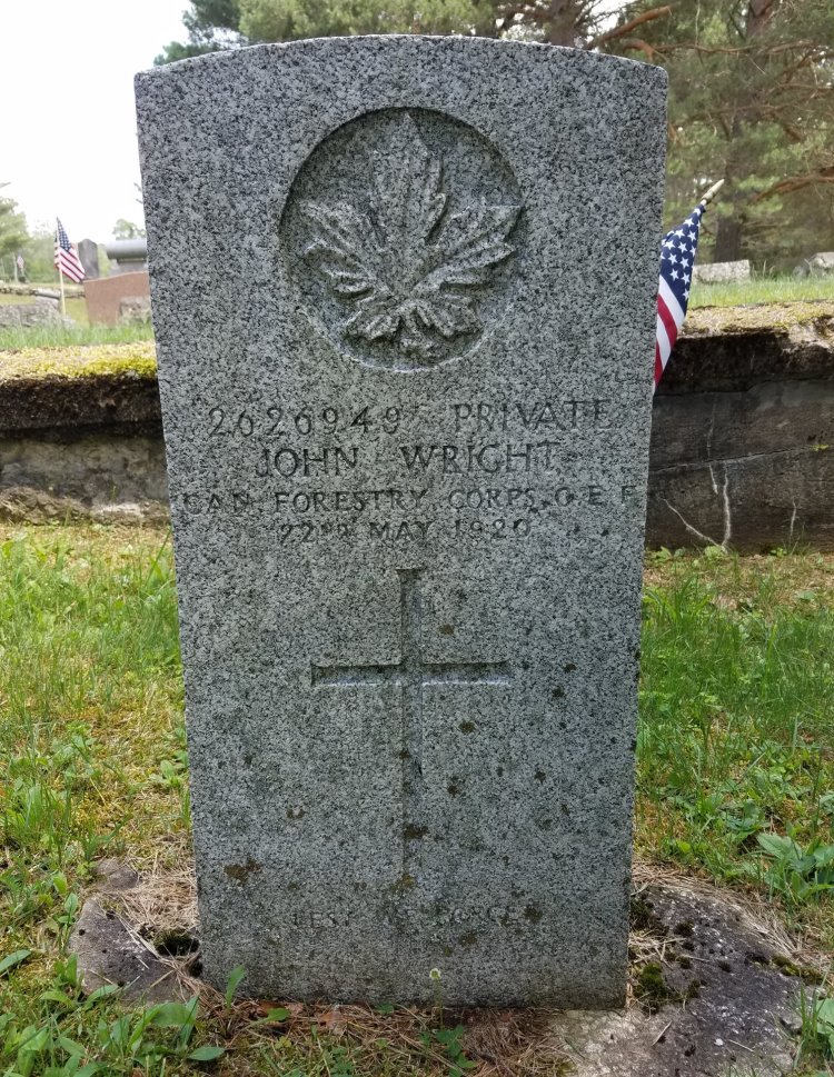 Commonwealth War Grave Brookside Cemetery