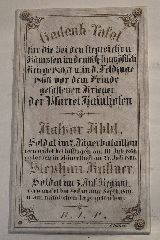 War Memorial Pfarrkirche St. Michael #1