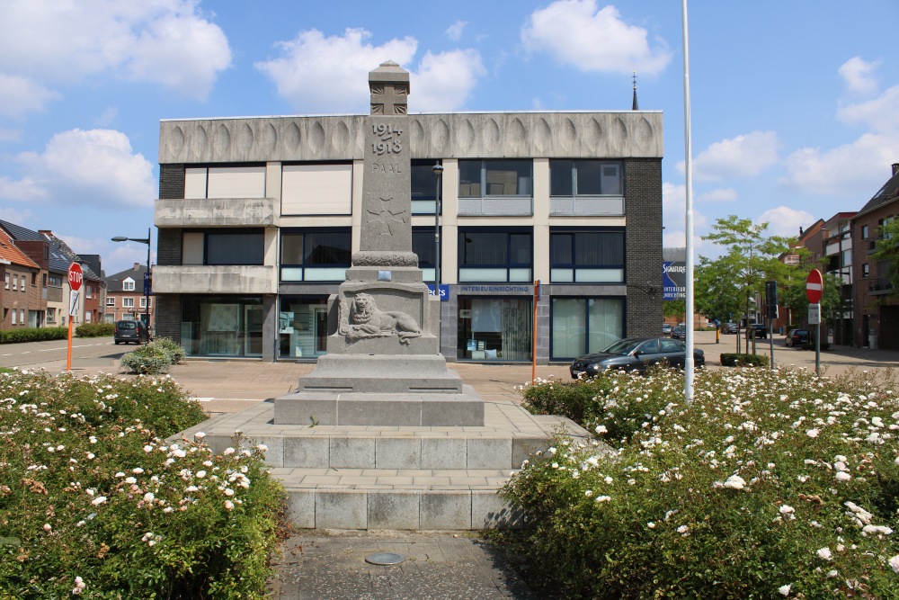 Monument Eerste Wereldoorlog Paal	