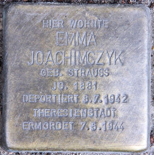 Stolpersteine Willmanndamm 6 #1