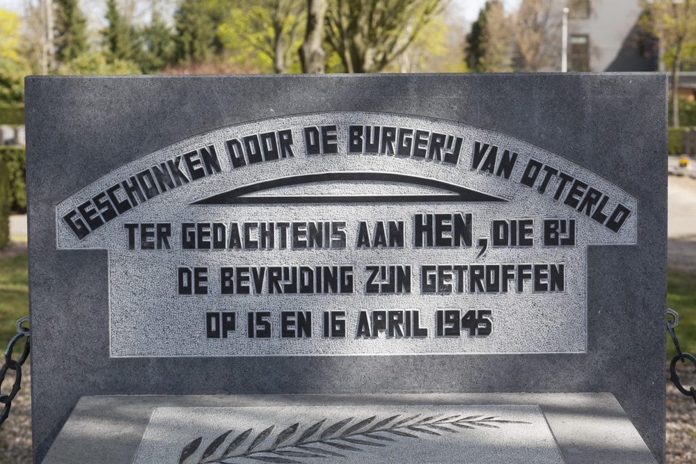 Dutch War Graves General Cemetery Otterlo #2