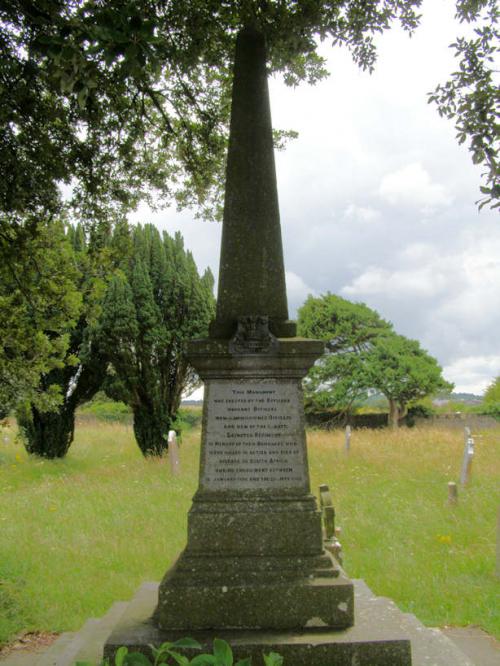 Monument Boerenoorlog 3rd Battalion Leinster Regiment #1