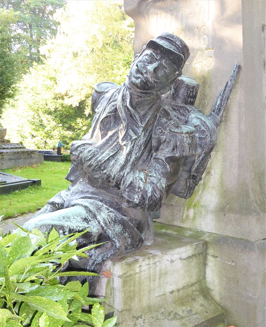 Monument Franse Soldaten Westerbegraafplaats Gent #5