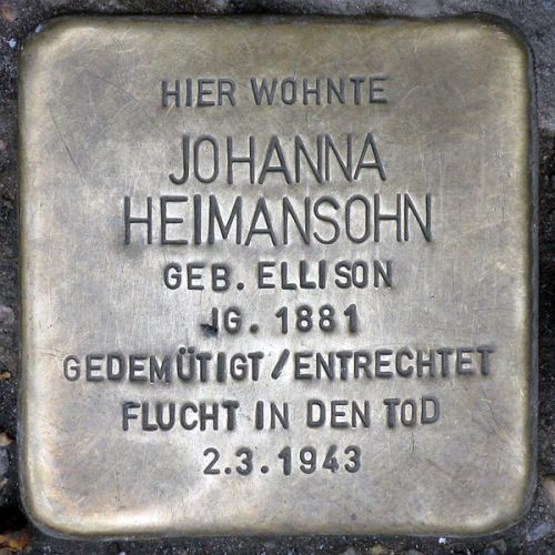 Stolpersteine Frankfurter Allee 100 #2