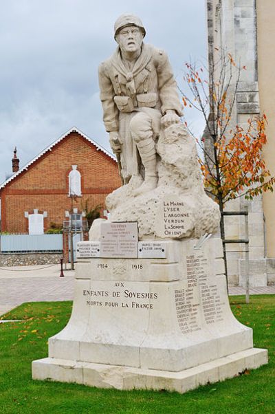 Oorlogsmonument Souesmes