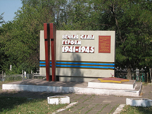 Mass Grave Soviet Soldiers Mariupol