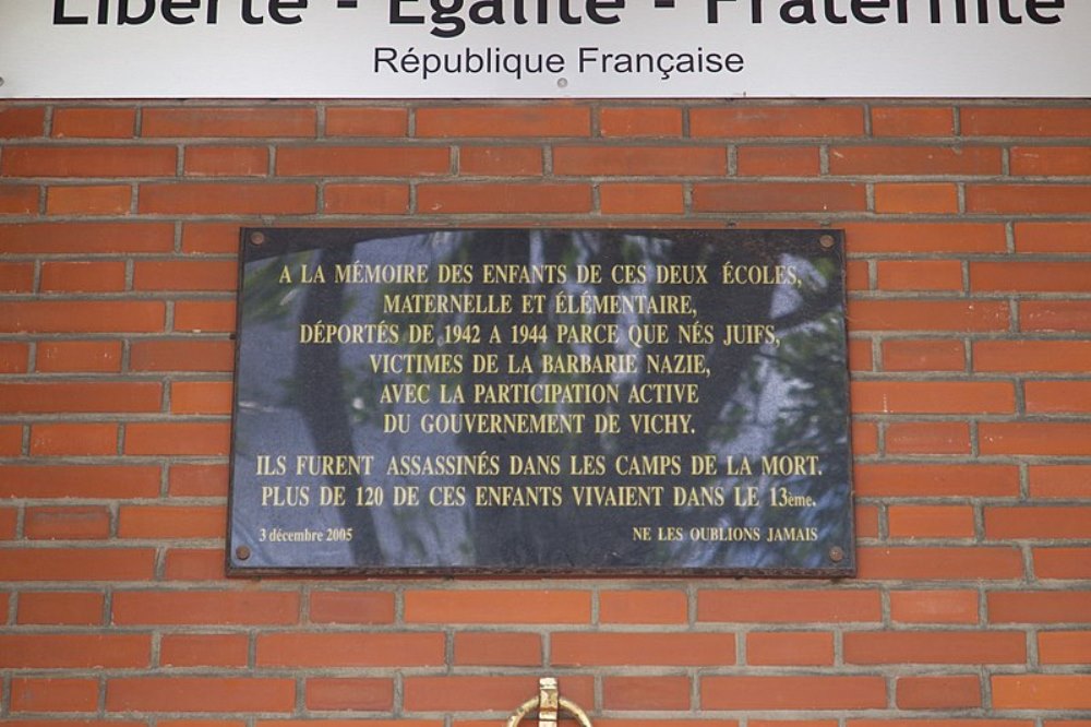 Gedenkteken Deportatie École Rouge #1