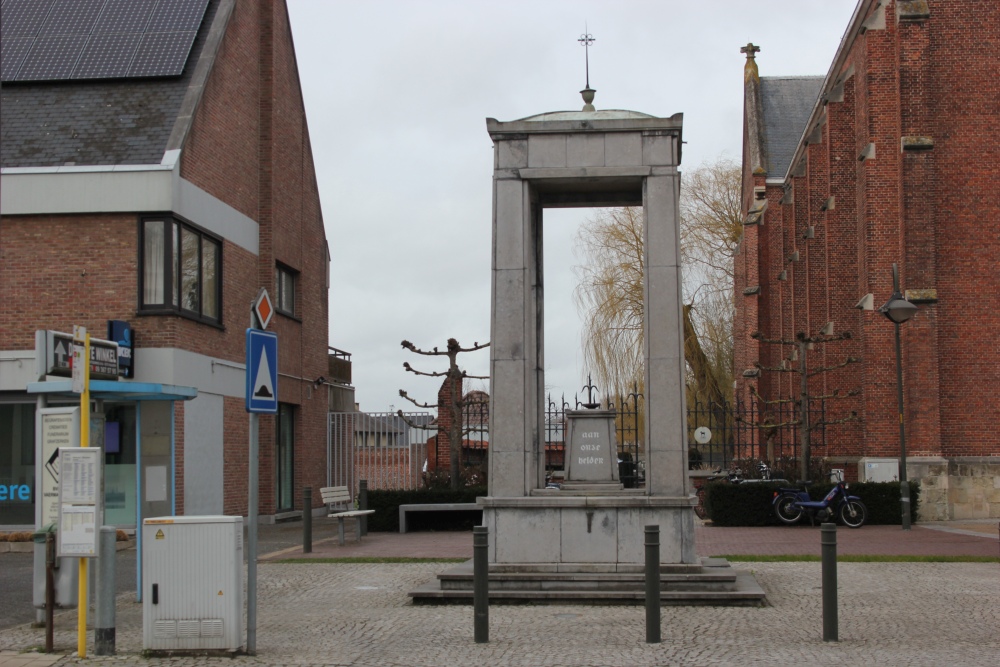 Oorlogsmonument Overmere