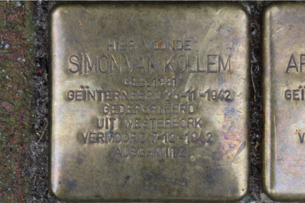 Stolpersteine Vrolikstraat 162 #2