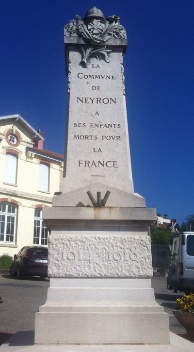 Oorlogsmonument Neyron #1