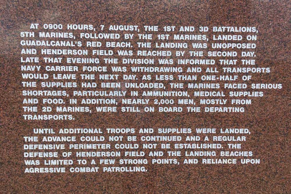 Guadalcanal American Memorial #4