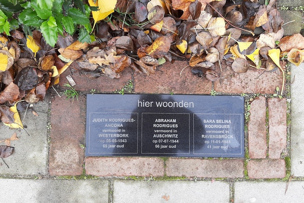 Memorial Stones Daltonstraat 37