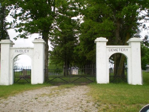 Oorlogsgraf van het Gemenebest Paisley Cemetery