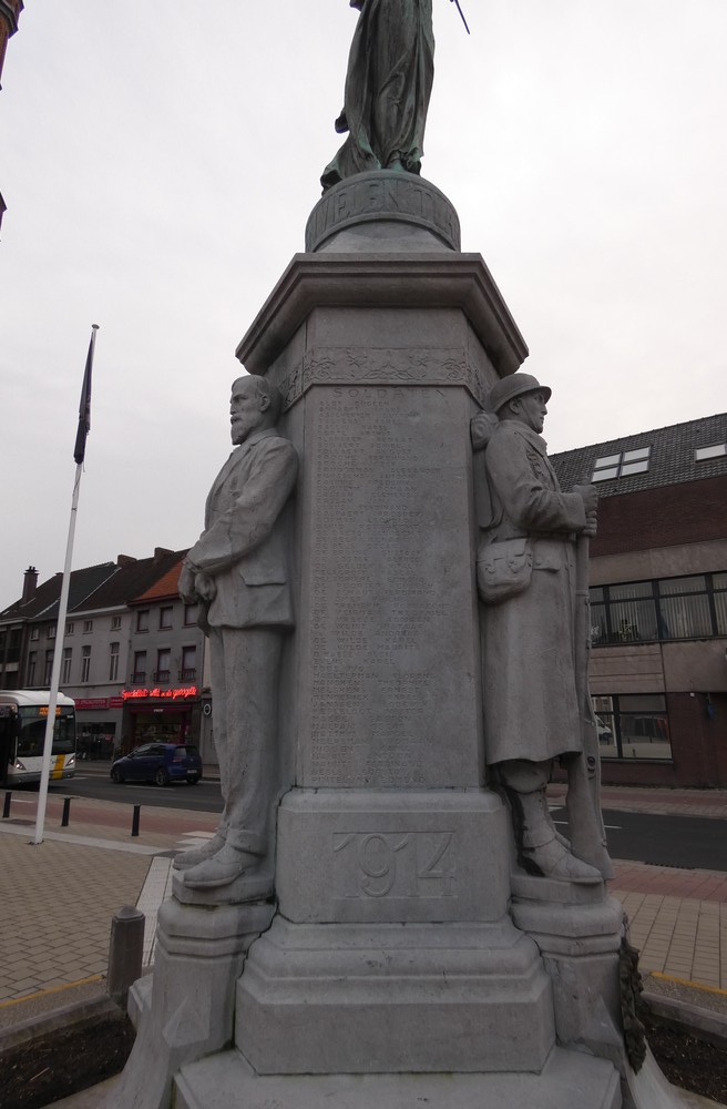 Oorlogsmonument Eerste Wereldoorlog Sint-Amandsberg #4