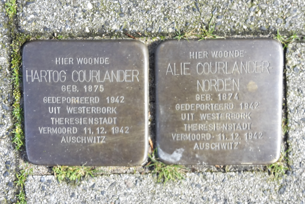 Stolpersteine Franz Schubertstraat 85 #1