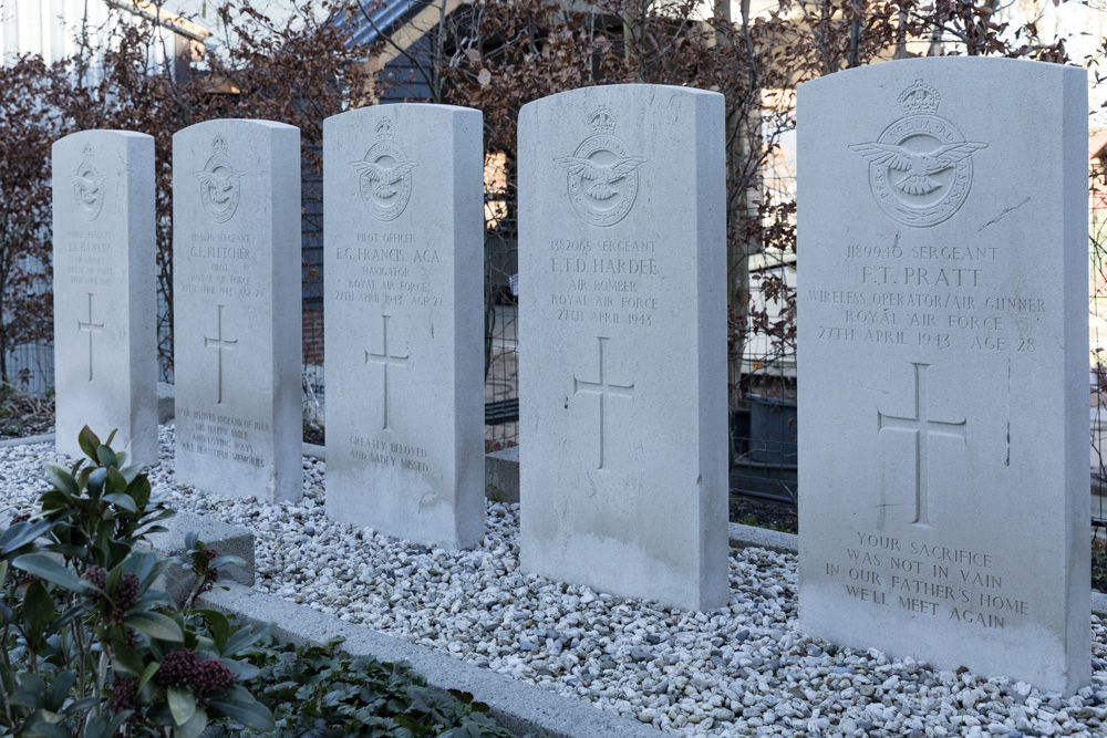 Commonwealth War Graves Protestant Churchyard Poederoijen