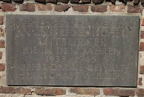 Memorial Jewish Cemetery Rommerskirchen #1