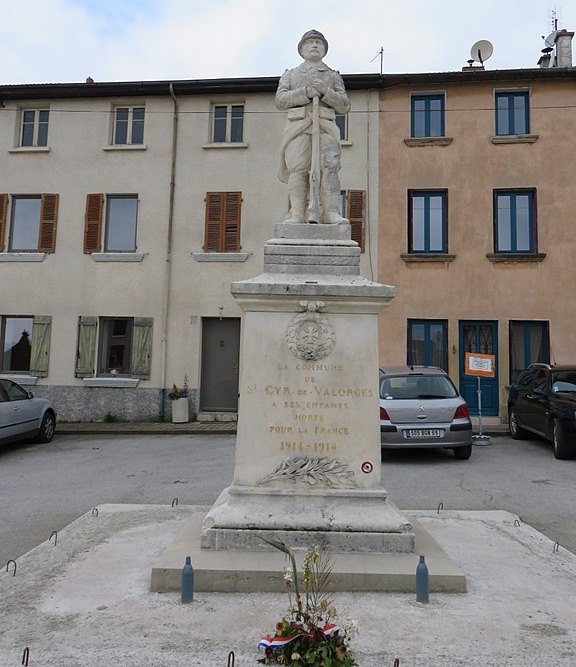 Monument Eerste Wereldoorlog Saint-Cyr-de-Valorges #1