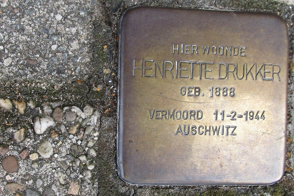 Stolpersteine Uiterwaardenstraat 46 #2