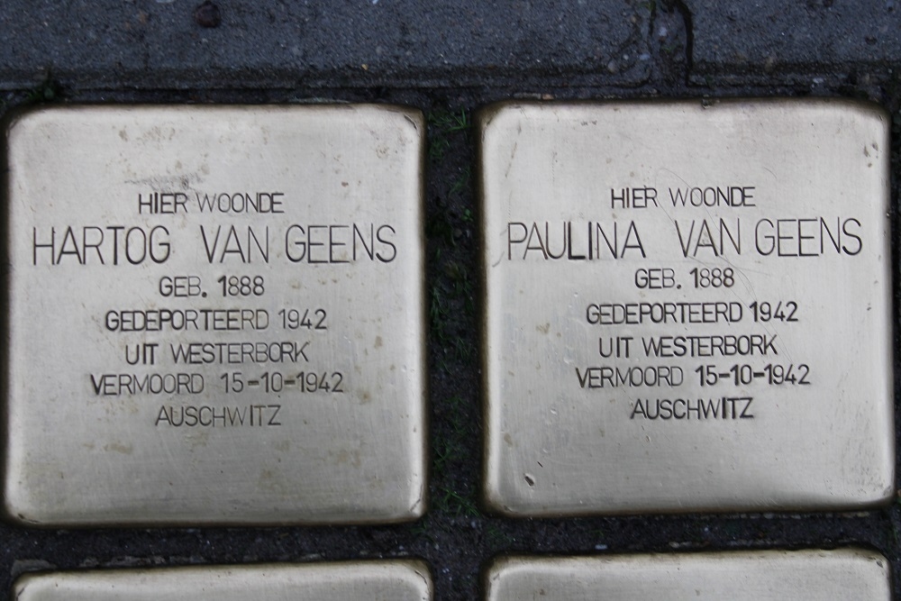 Stolpersteine Suze Robertsonstraat 20 #2