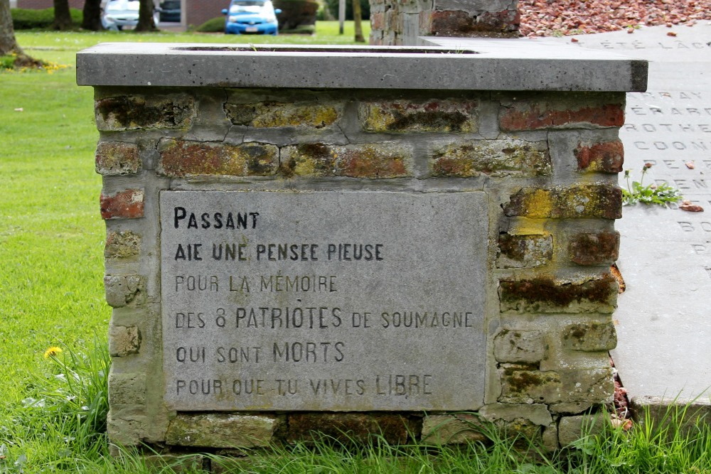 Monument Gefusilleerden en Weerstanders Micheroux #4