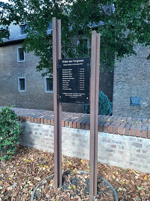 Jewish Memorial Nrvenich #4