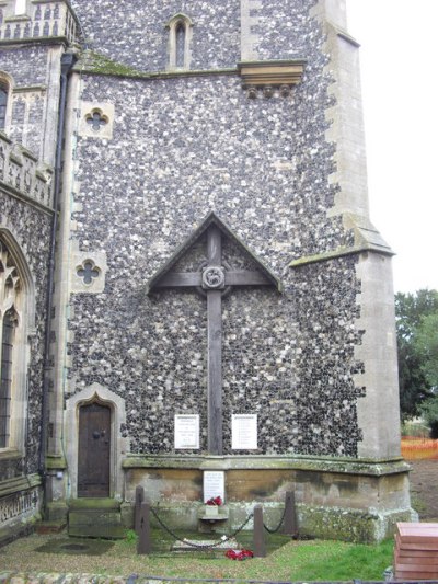 Oorlogsmonument Stratford St Mary #1